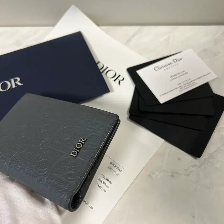 [BUNJANG] Dior Gravity Vertical Organizer Wallet / 디올 그래비티 버티컬 오거나이저 지갑