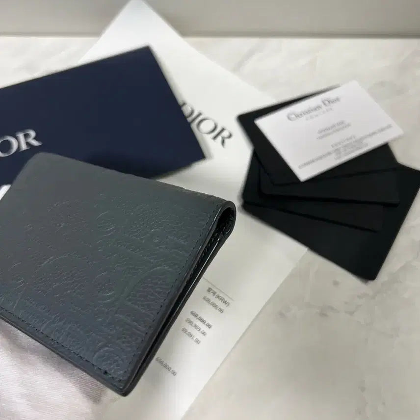 [BUNJANG] Dior Gravity Vertical Organizer Wallet / 디올 그래비티 버티컬 오거나이저 지갑