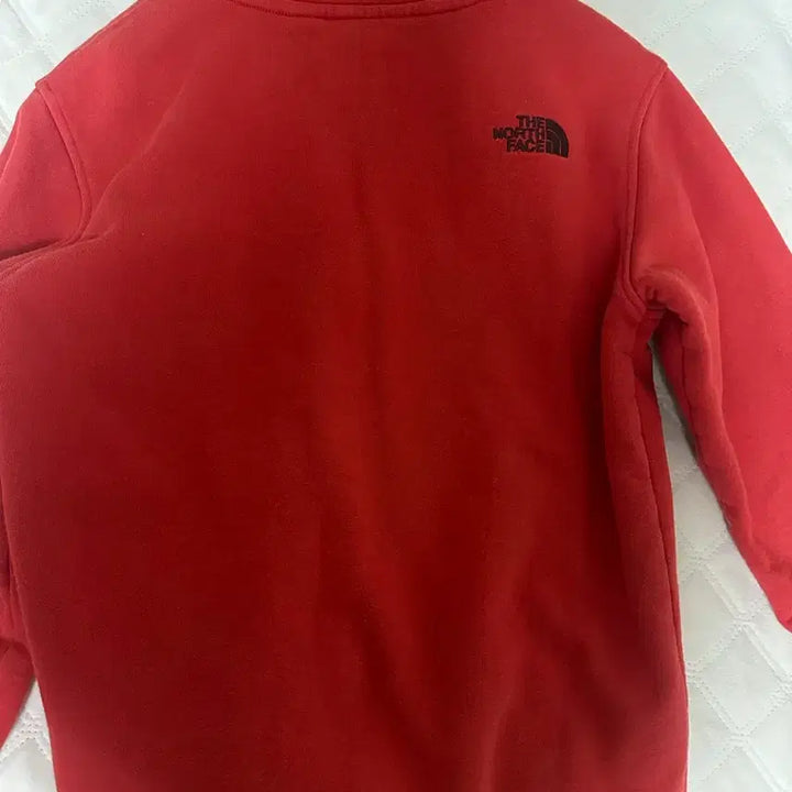 [BUNJANG] The North Face Red Logo Hoodie / 노스페이스 레드 로고 후드티