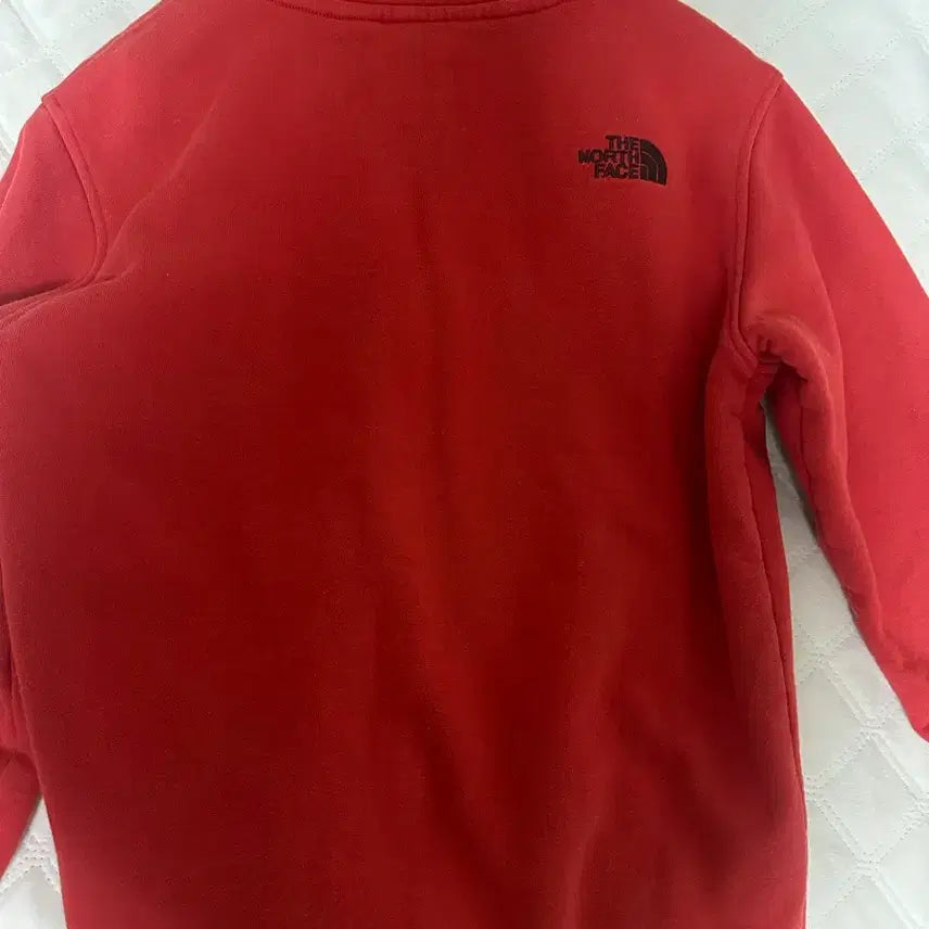 [BUNJANG] The North Face Red Logo Hoodie / 노스페이스 레드 로고 후드티