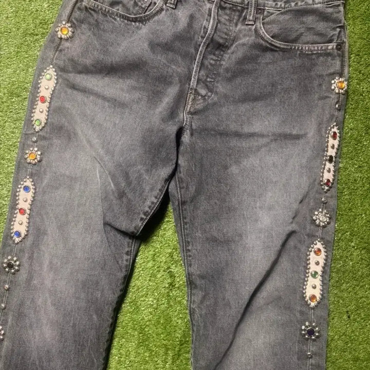 [BUNJANG] Capital 14oz Denim 5P Jamstone / 급매-(34)캐피탈 14온즈 데님 5p 잼스톤