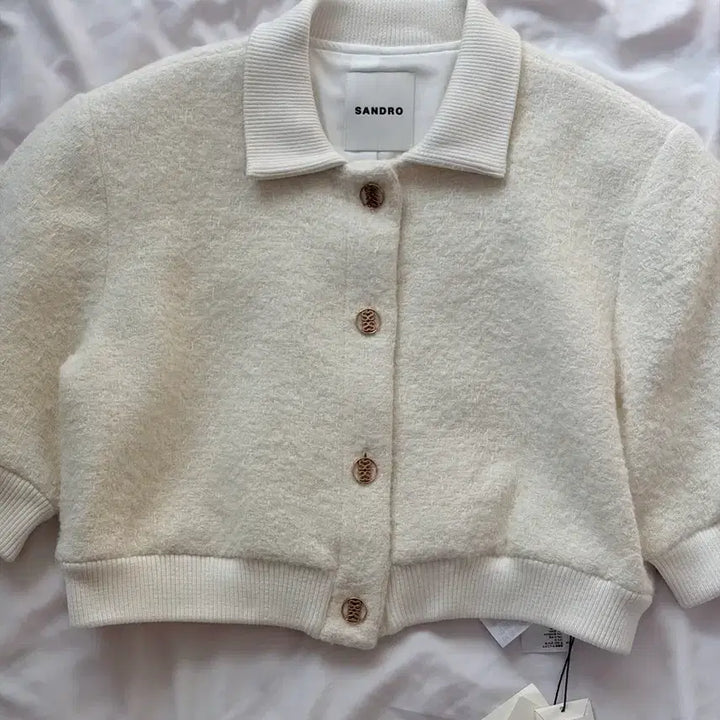 [BUNJANG] Blackpink Lisa Sandro Alpaca Jacket / 산드로 울알파카 자켓 (리사착용)