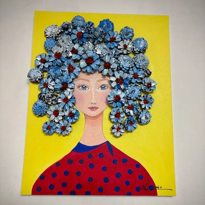 [BUNJANG] Unique Artwork for Housewarming Gift / 개성미 여인 개업,집들이