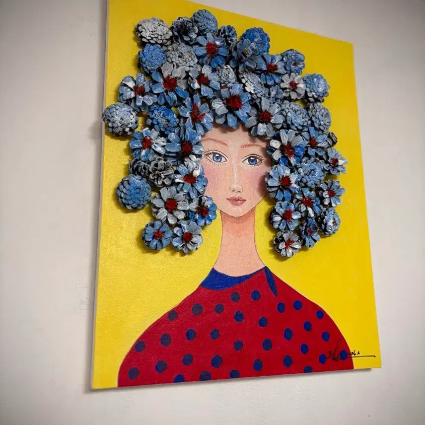 [BUNJANG] Unique Artwork for Housewarming Gift / 개성미 여인 개업,집들이