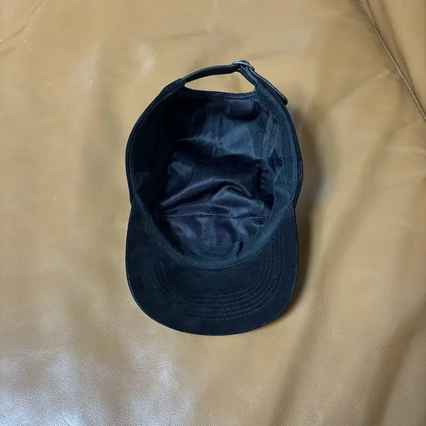 [BUNJANG] Supreme 23ss Suede Camp Cap / 슈프림 캠프캡 모자 박스로고 23ss 스웨이드 블랙