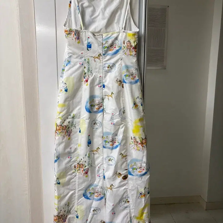 [BUNJANG] Sleeveless Printed Dress / 프린팅 슬리브리스 원피스