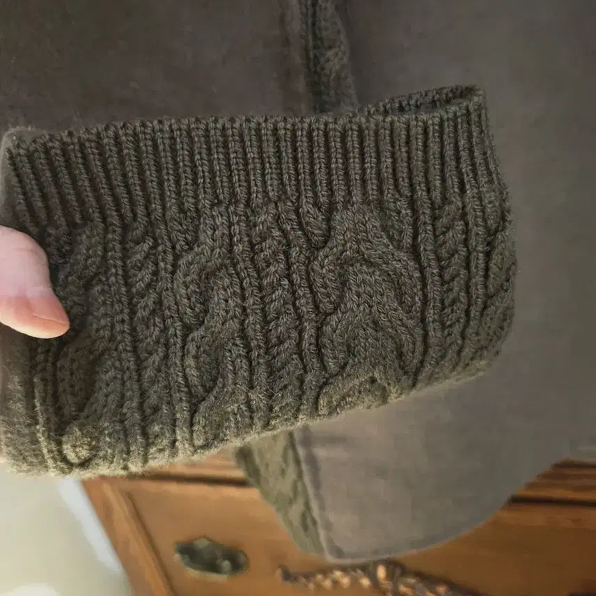 [BUNJANG] SO.WOOL Handmade Wool Knit Jacket / 쏘울 SO.WOOL 핸드메이드 울니트자켓