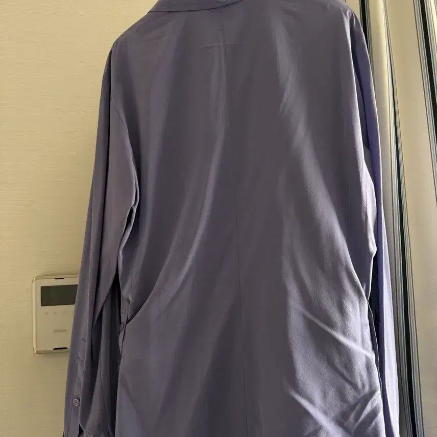 [SOLD OUT] 로우클래식 실크 셔츠 퍼플 M사이즈