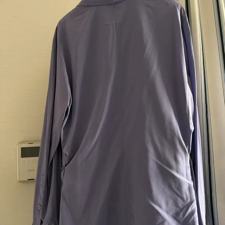 [SOLD OUT] 로우클래식 실크 셔츠 퍼플 M사이즈
