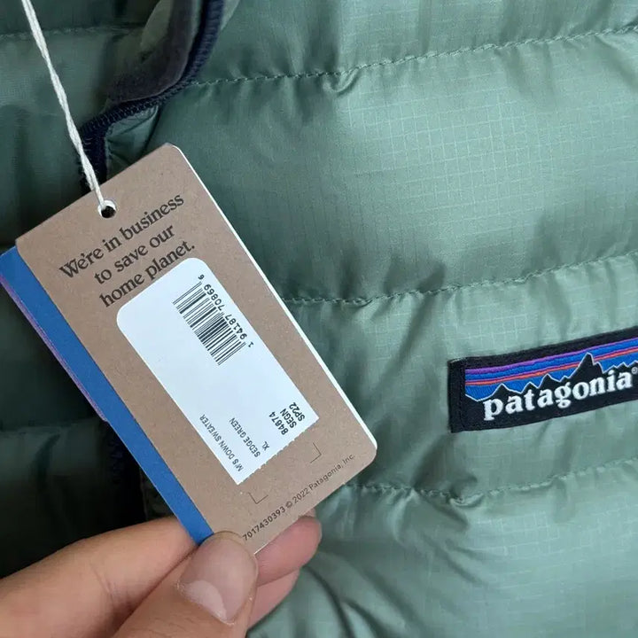 [BUNJANG] Patagonia Down Sweater Jacket Sage Green XL / 파타고니아 다운 스웨터 자켓 세이지 그린 XL