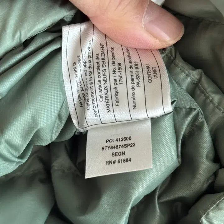 [BUNJANG] Patagonia Down Sweater Jacket Sage Green XL / 파타고니아 다운 스웨터 자켓 세이지 그린 XL