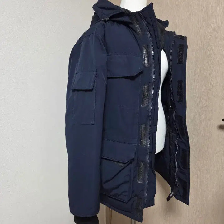 [BUNJANG] Fluke Navy Padded Jumper / Fluke 플루크 네이비 패딩 점퍼 s