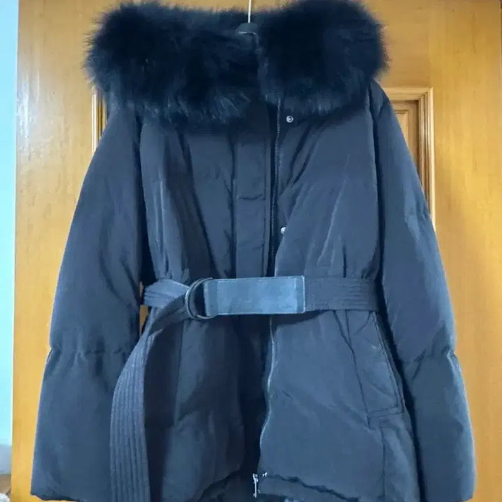 [BUNJANG] ZOOC Fox Fur Padding 55 / ZOOC 주크 폭스퍼 패딩 55