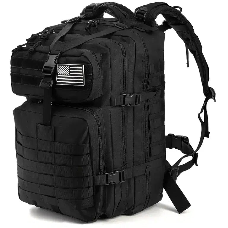 [BUNJANG] Tactical Backpack Black (New) / 택티컬 백팩 블랙 (새제품)
