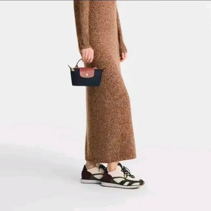 [BUNJANG] Longchamp Le Pliage Handle Mini Pouch Bag / 롱샴 플리아쥬 핸들 미니 파우치백 Free