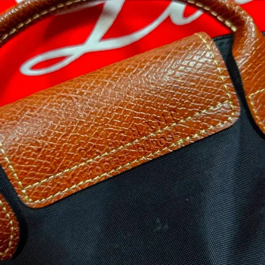 [BUNJANG] Longchamp Le Pliage Handle Mini Pouch Bag / 롱샴 플리아쥬 핸들 미니 파우치백 Free