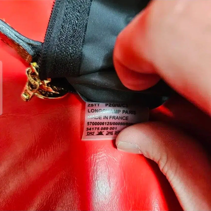 [BUNJANG] Longchamp Le Pliage Handle Mini Pouch Bag / 롱샴 플리아쥬 핸들 미니 파우치백 Free