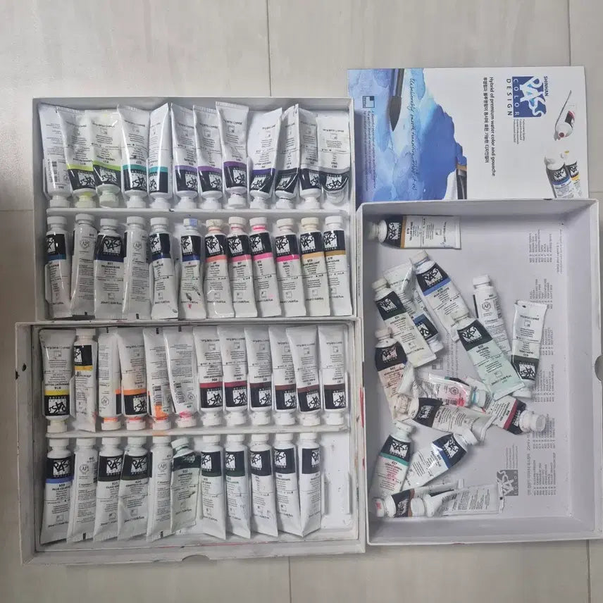 [BUNJANG] Unknown Design Paint Palette / 신한 페스 디자인 물감+팔레트