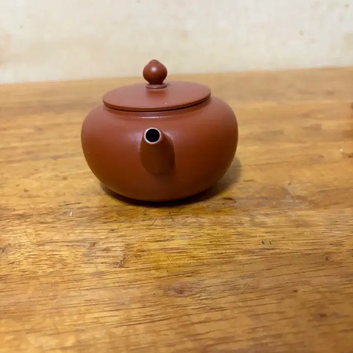 [BUNJANG] Unused Brown Zisha Teapot / (1229)10년정도된 자사호 미사용(소)