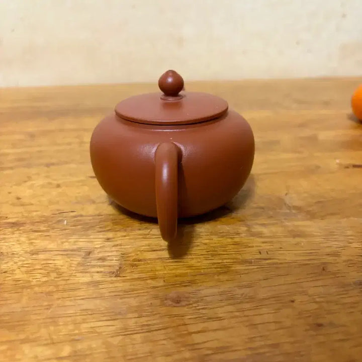 [BUNJANG] Unused Brown Zisha Teapot / (1229)10년정도된 자사호 미사용(소)