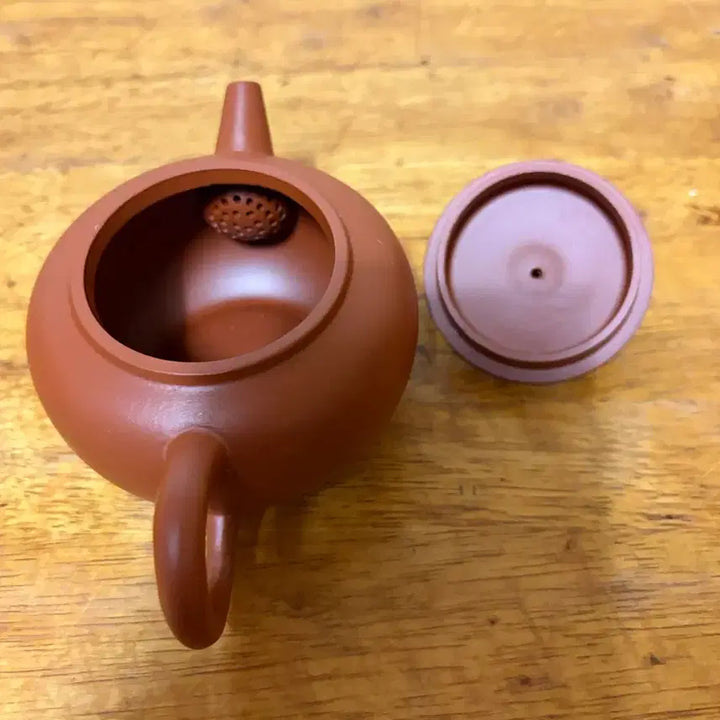 [BUNJANG] Unused Brown Zisha Teapot / (1229)10년정도된 자사호 미사용(소)
