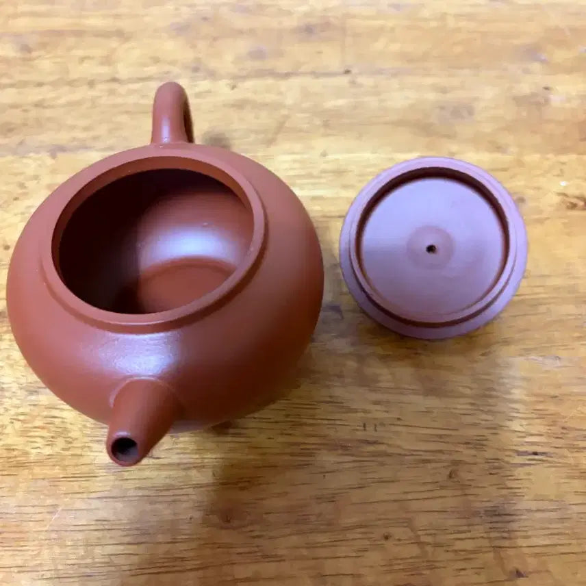 [BUNJANG] Unused Brown Zisha Teapot / (1229)10년정도된 자사호 미사용(소)