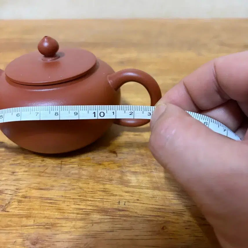 [BUNJANG] Unused Brown Zisha Teapot / (1229)10년정도된 자사호 미사용(소)