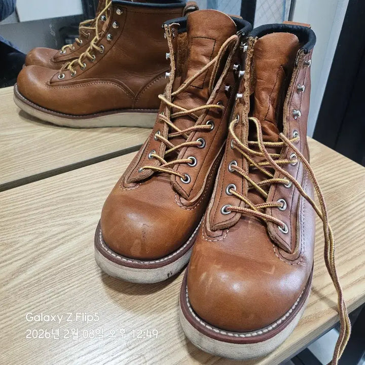 [BUNJANG] Red Wing Lineman Boots / 레드윙라인맨