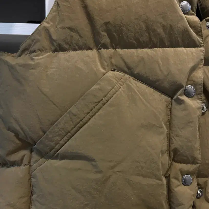 [BUNJANG] LEAU Eden Goose Down Vest Brown / 로우 구스다운 베스트 브라운 LEAU eden goosed down ve