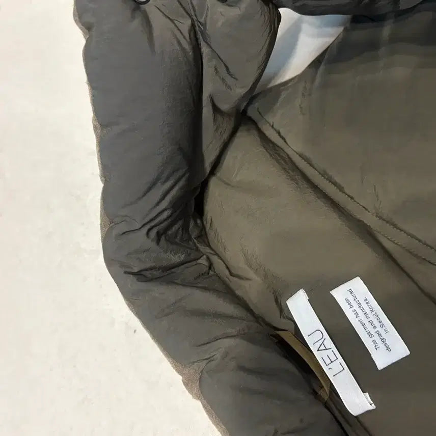 [BUNJANG] LEAU Eden Goose Down Vest Brown / 로우 구스다운 베스트 브라운 LEAU eden goosed down ve