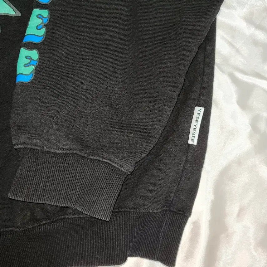 [BUNJANG] Yeseyesee Logo Black Sweatshirt / [중고/택포]Y2K 스트릿룩 예스아이씨 로고 블랙 맨투맨