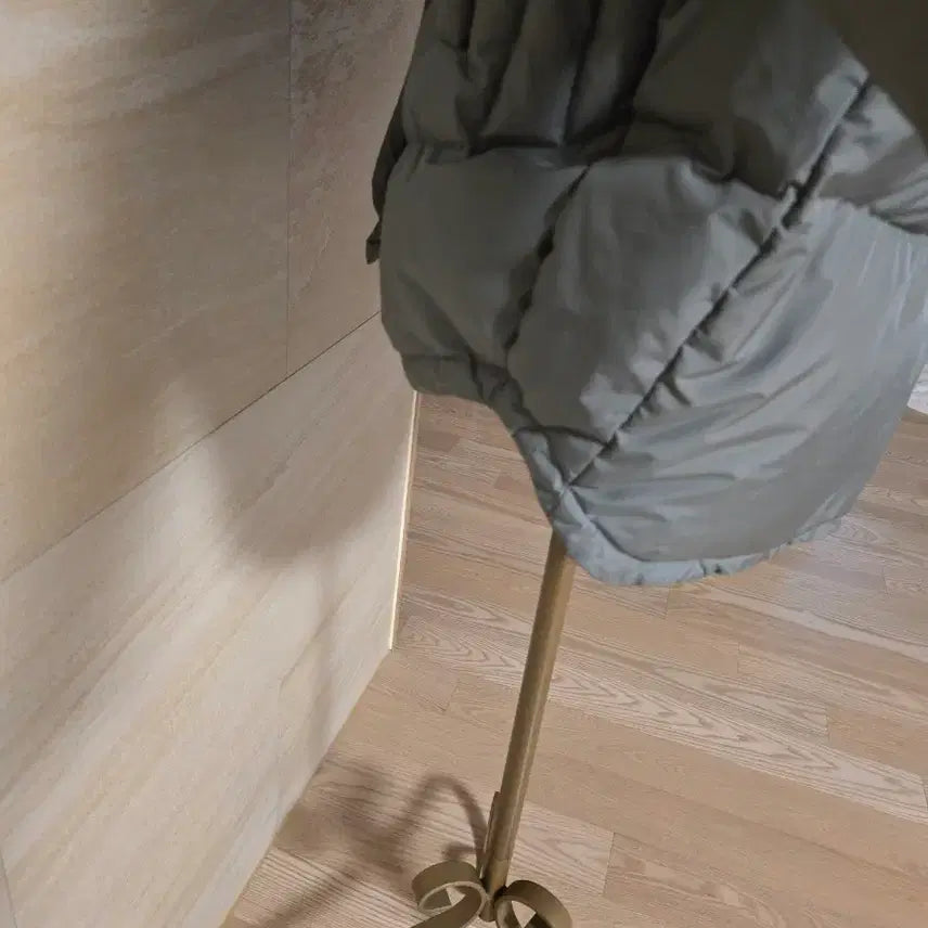 [BUNJANG] sjsj Gray Fox Fur Goose Down Padded Jacket / [55] sjsj 에스제이에스제이 폭스퍼 구스 패딩