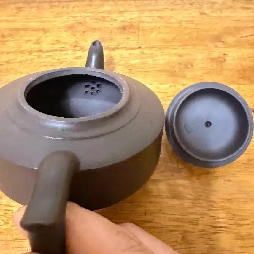 [BUNJANG] 50s Republic Era Handmade Zisha Teapot (Medium) / (1157)민국50년대시대 전수공 자사호(중)