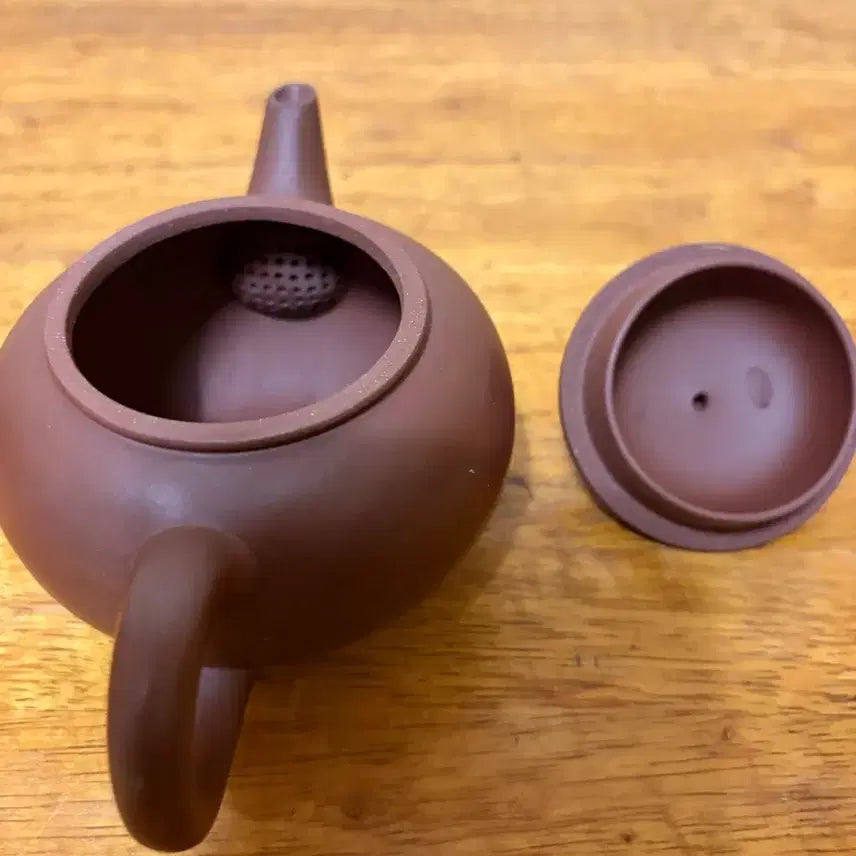 [BUNJANG] 90s Semi-Handmade Zisha Teapot (Small) / (1124)90년대 반수공 초주 자사호(소)