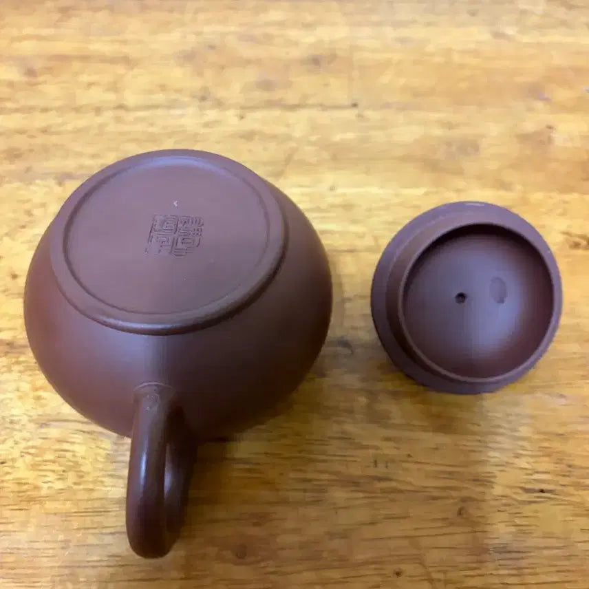 [BUNJANG] 90s Semi-Handmade Zisha Teapot (Small) / (1124)90년대 반수공 초주 자사호(소)