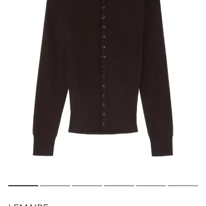 [BUNJANG] Lemaire Button Fitted Cardigan (Size S) / 이번주만 가격인하> 25년 FW 르메르 (LEMAIRE)피티드 가디건 S