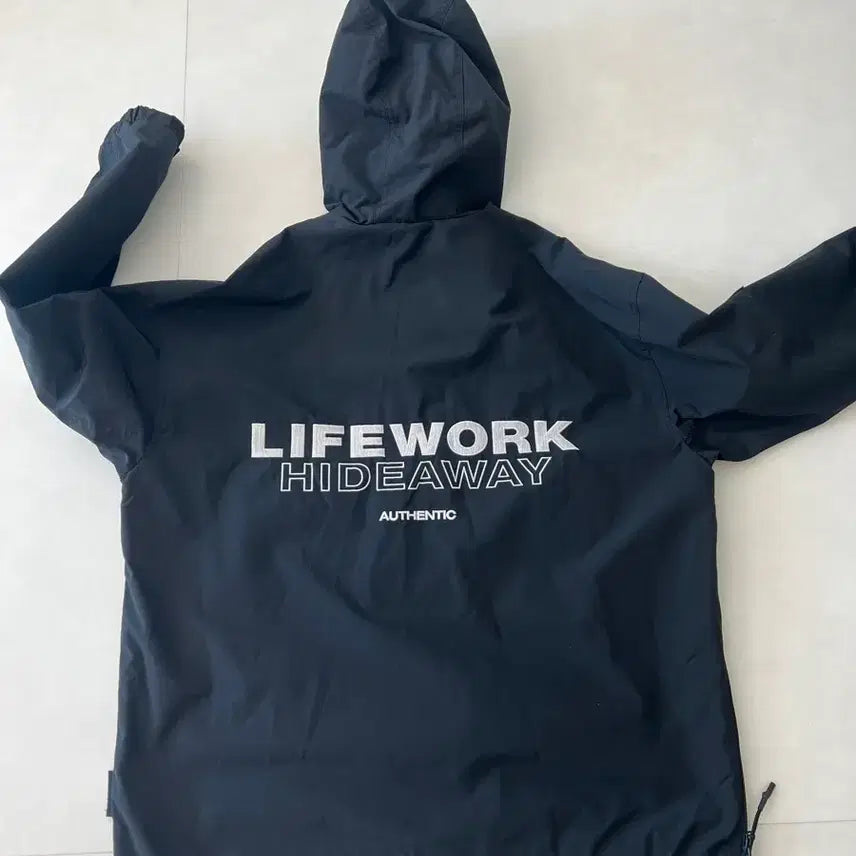 [BUNJANG] LifeWork Woven Anorak Windbreaker / 라이프워크 우븐 아노락 바람막이 105~110