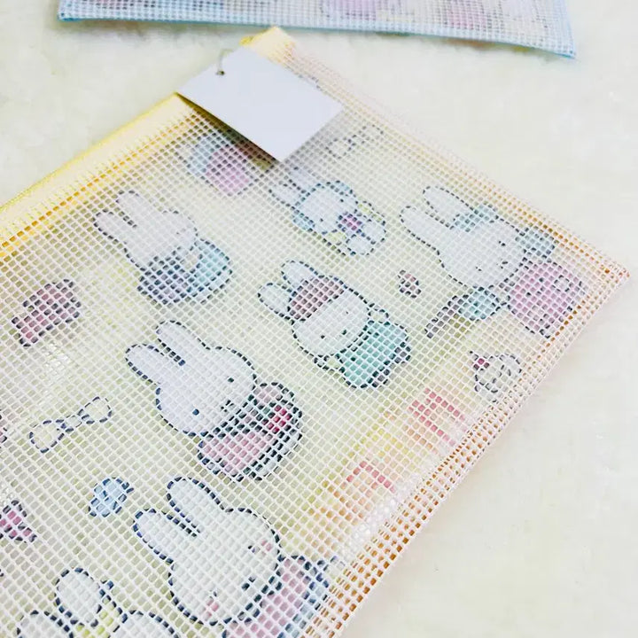 [BUNJANG] Miffy Character Zipper Pouch Set / 미피 캐릭터 지퍼 파우치 2종
