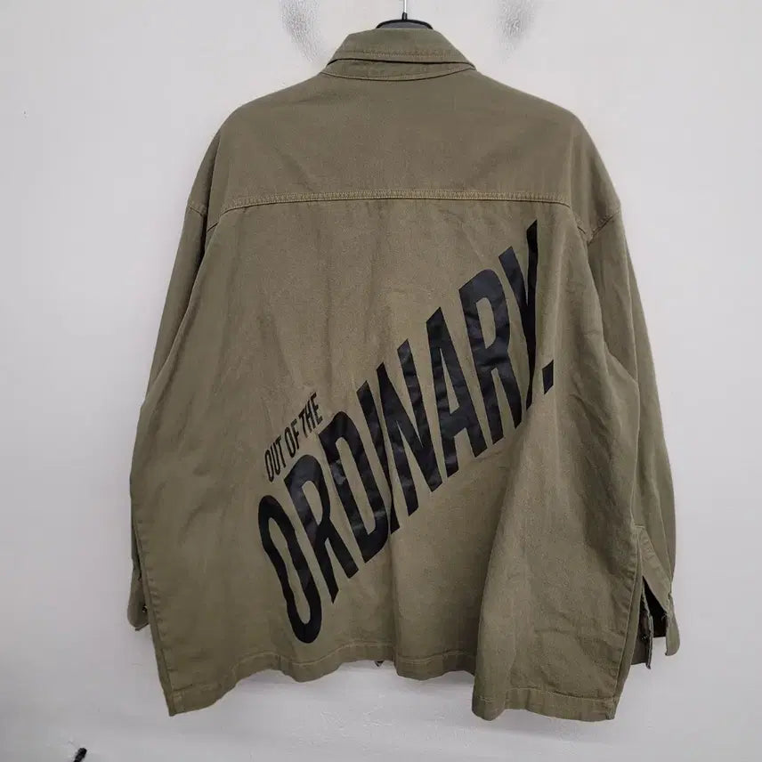 [BUNJANG] ETHOS Shirt Jacket / [120/4XL] ETHOS 셔츠 야상 자켓