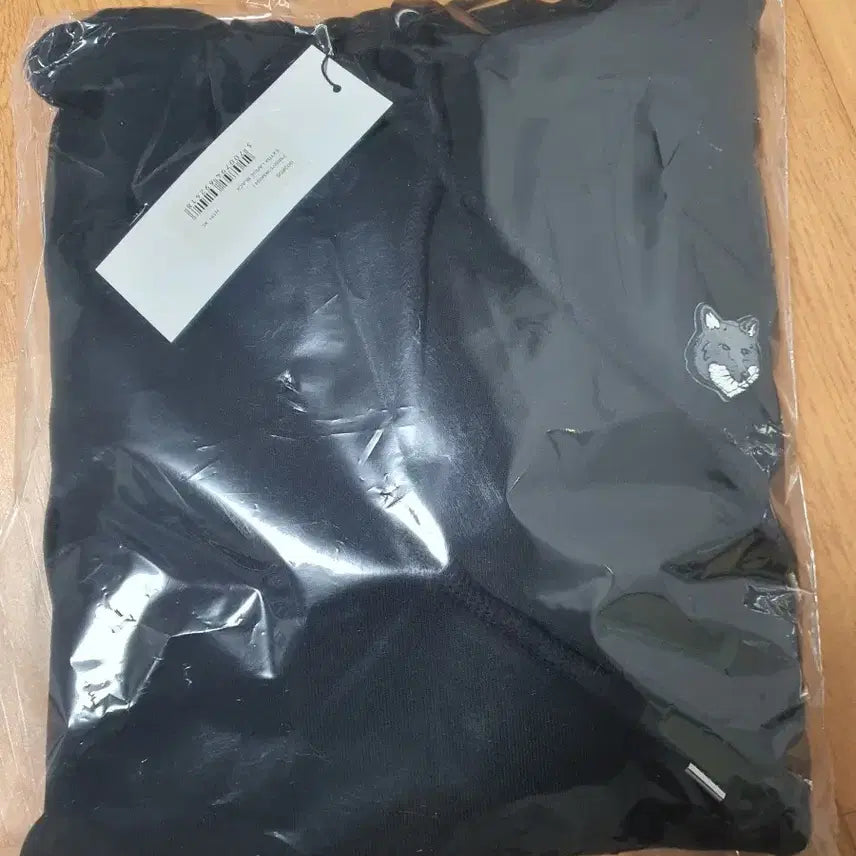 [BUNJANG] Maison Kitsune Fox Head Black Hoodie XL / 메종키츠네 폭스헤드 블랙 후드티 새상품xl
