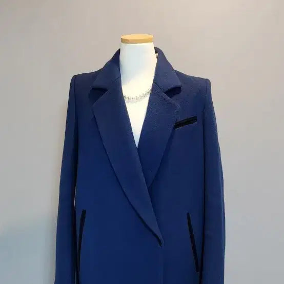 [BUNJANG] MINE Navy Wool Coat / MINE(마인)네이비 울100%코트(가격인하)