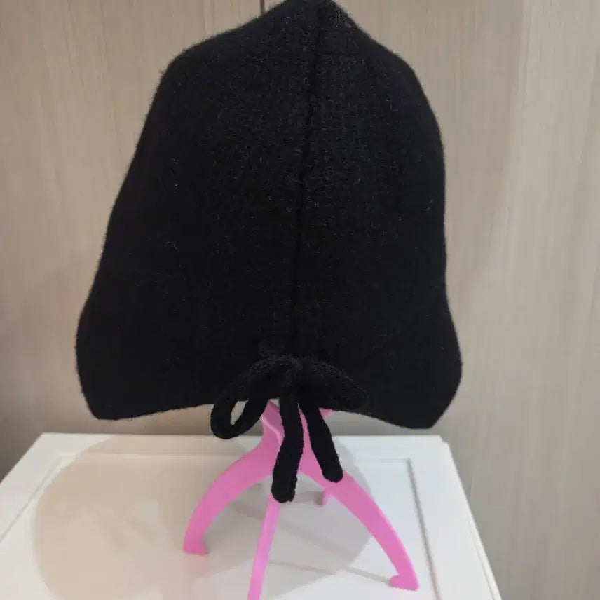 [BUNJANG] Andrea Barna Wool Black Bucket Hat / 검정모자1