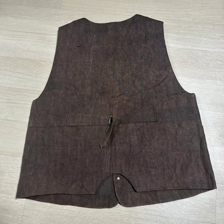 [BUNJANG] JAGORYU Brown Vest / 정가29 새상품 프리 JAGORYU 자고류 브라운 베스트 조끼