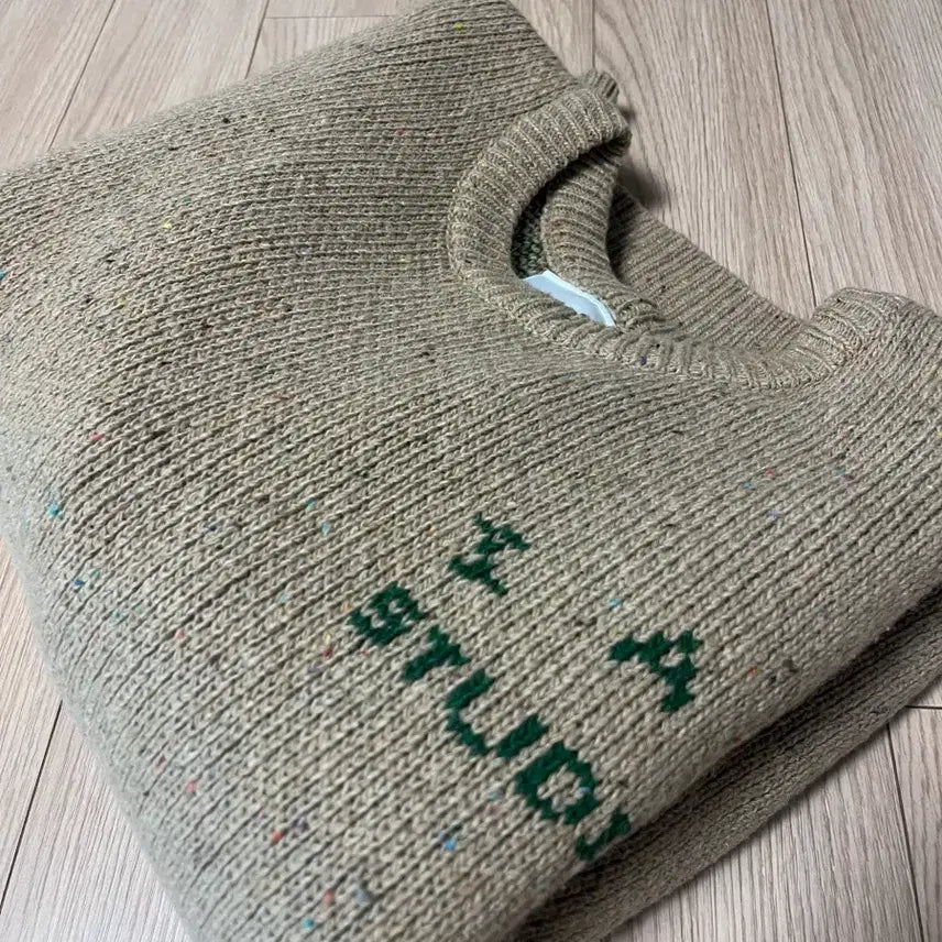 [BUNJANG] IAB Studio Sadler House Knit Pullover Basil L / 아이앱스튜디오 새들러 하우스 니트 풀오버 바질 L