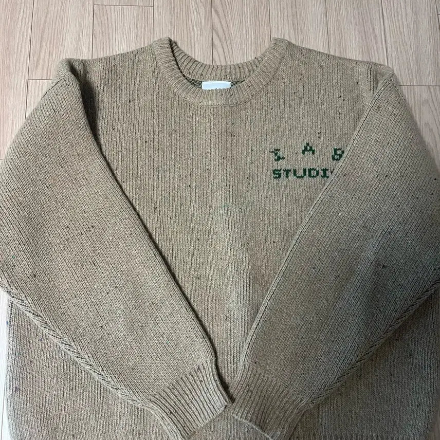 [BUNJANG] IAB Studio Sadler House Knit Pullover Basil L / 아이앱스튜디오 새들러 하우스 니트 풀오버 바질 L