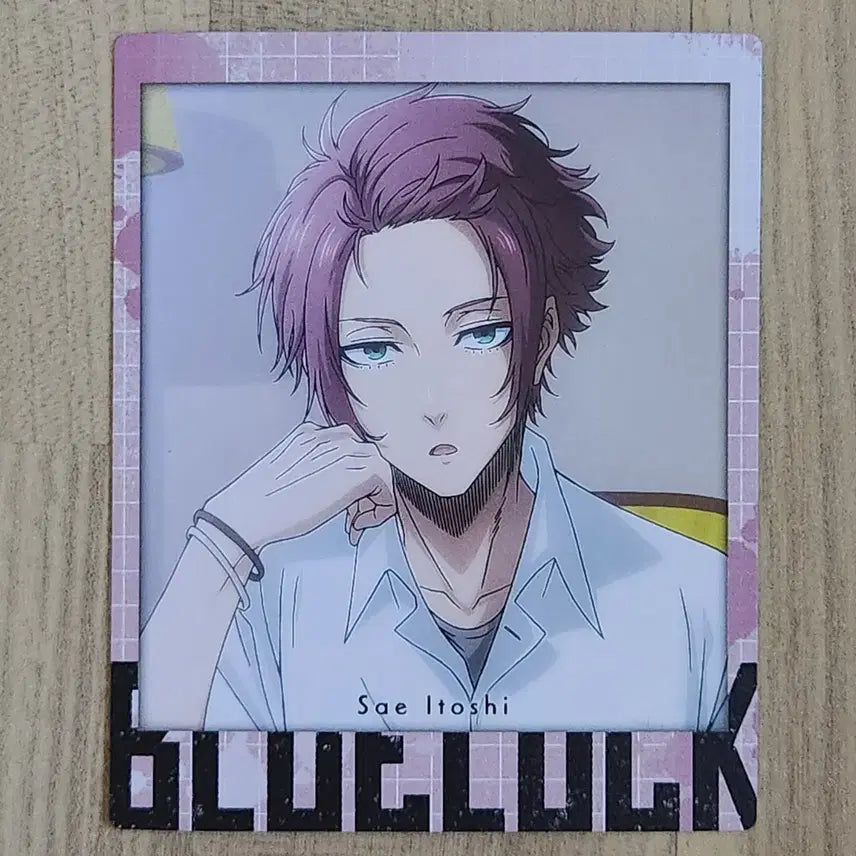[BUNJANG] Blue Lock Itoshi Sae Bundle Set Can Badge & Snapmaide Card / (일괄판매) 블루록 모닝루틴 이토시 사에 캔뱃지, 스냅마이드 카드