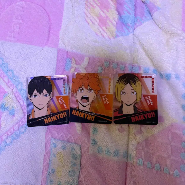 [BUNJANG] Haikyu Acrylic Block Bundle Set / 하이큐 아크릴 블록 카케야마 켄마 히나타