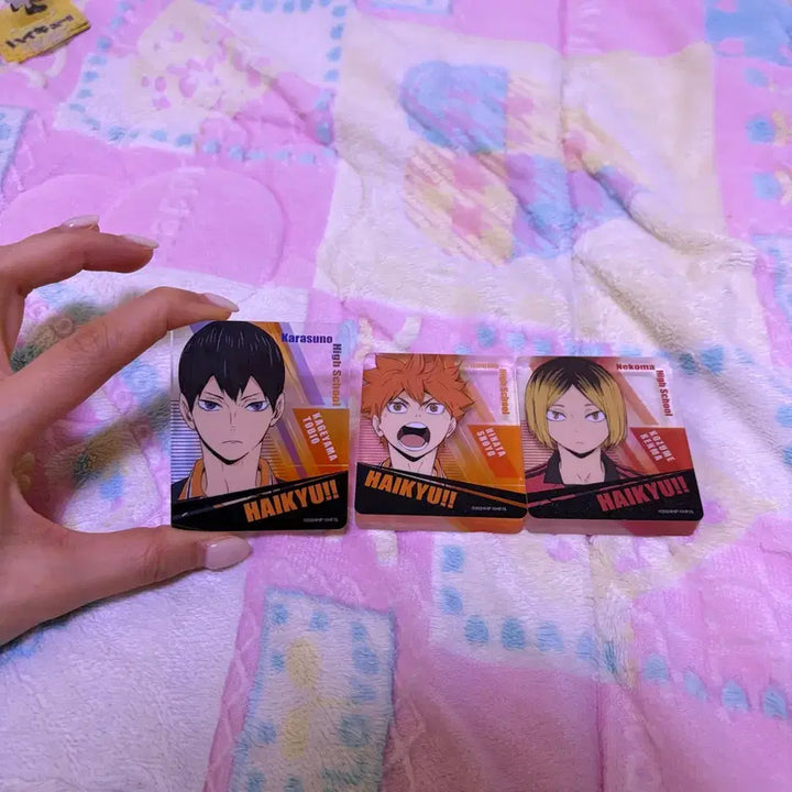 [BUNJANG] Haikyu Acrylic Block Bundle Set / 하이큐 아크릴 블록 카케야마 켄마 히나타