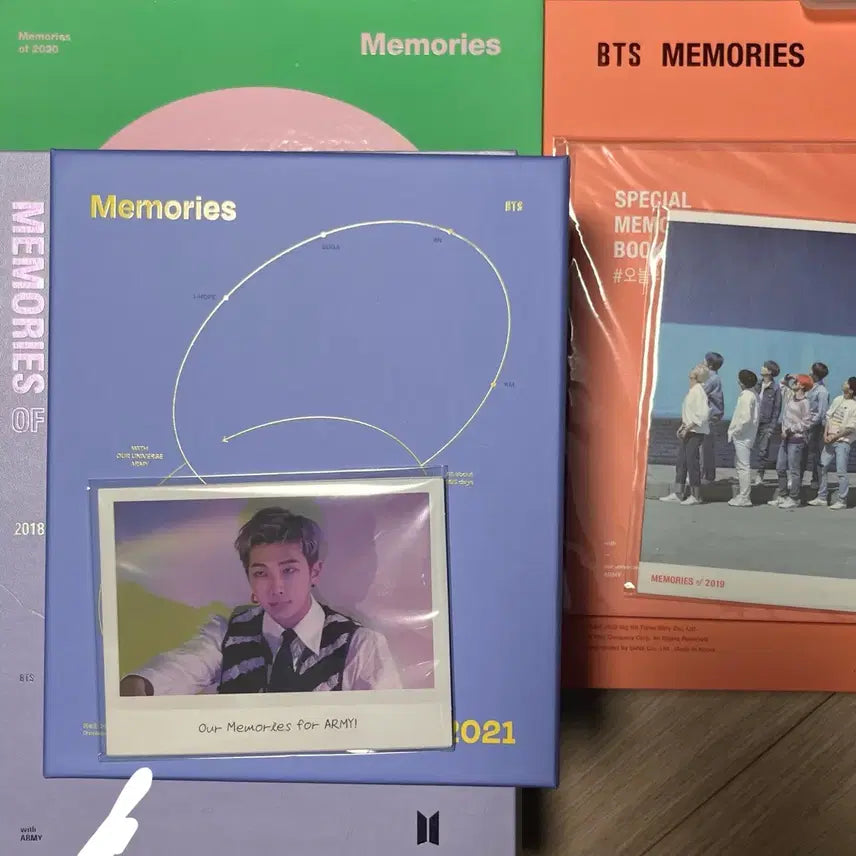 BTS 방탄소년단 메모리즈 2018 2019 2020 2021 일괄