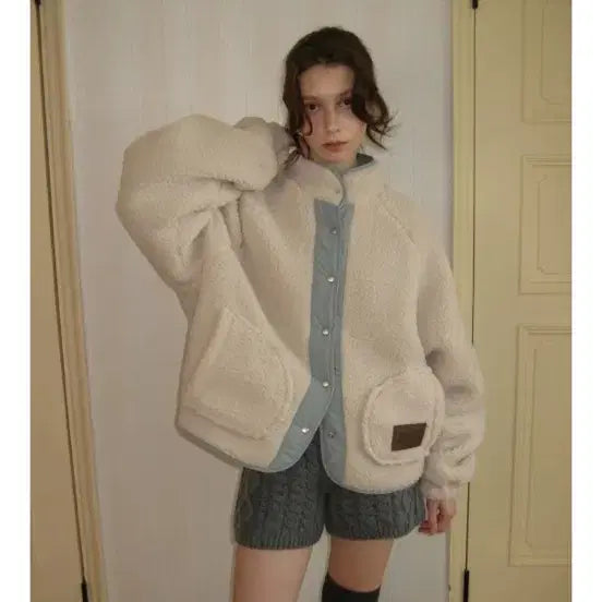 [BUNJANG] Somewhere Butter Poppy Fleece Jumper / (새상품)썸웨어버터 poppy fleece jumper